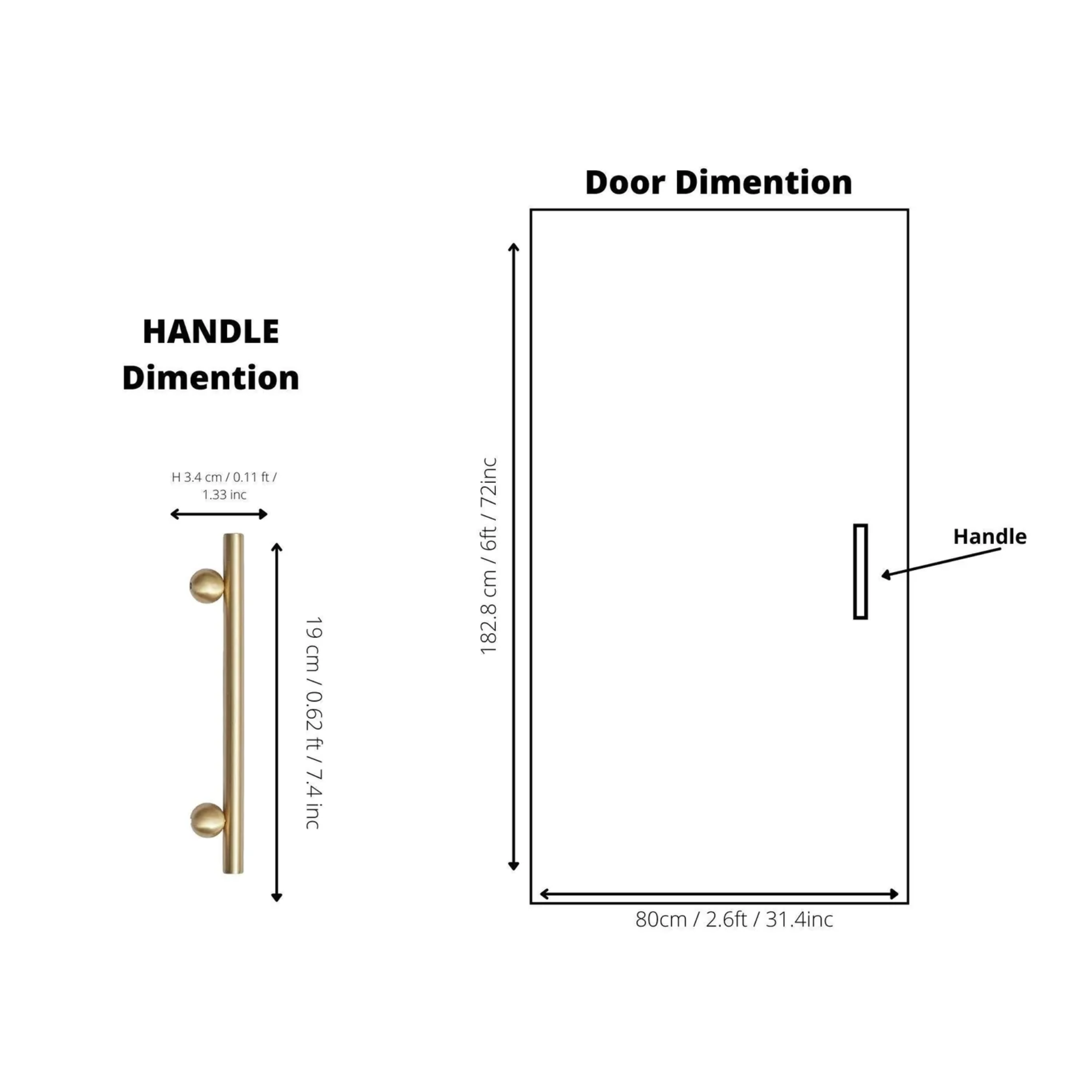 Solid brass goblet cabinet handle from Brass Essence collection, featuring a polished finish and ergonomic design.