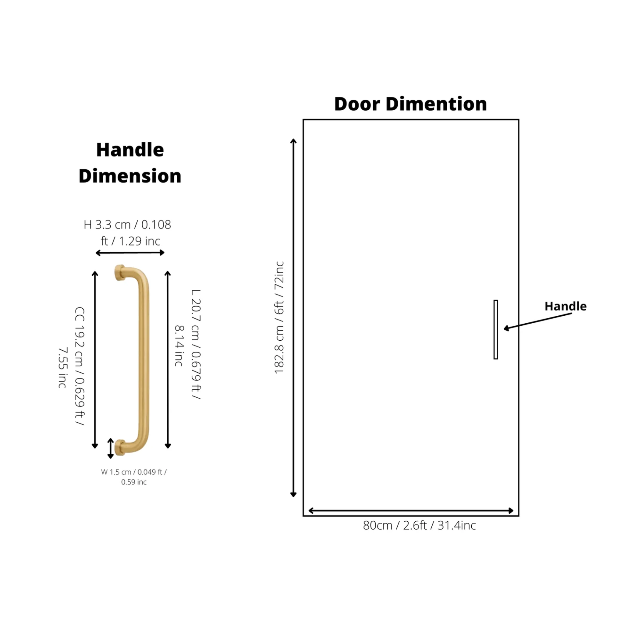 Brass Essence minimalist solid brass curved handle with sleek design, ideal for furniture or cabinetry, shown in close-up image.