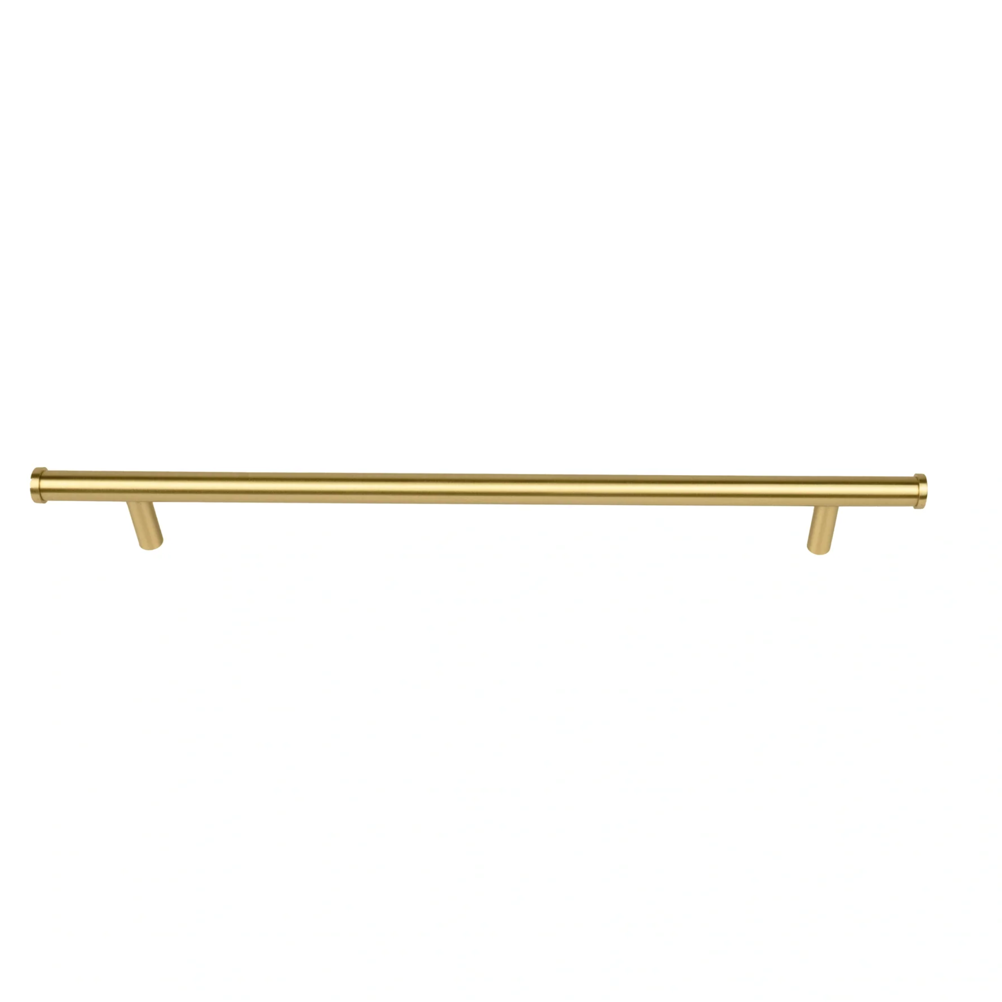 Brass Essence Euro Bar Solid Brass Cabinet Pull from collection, featuring a sleek, polished brass finish and modern design.