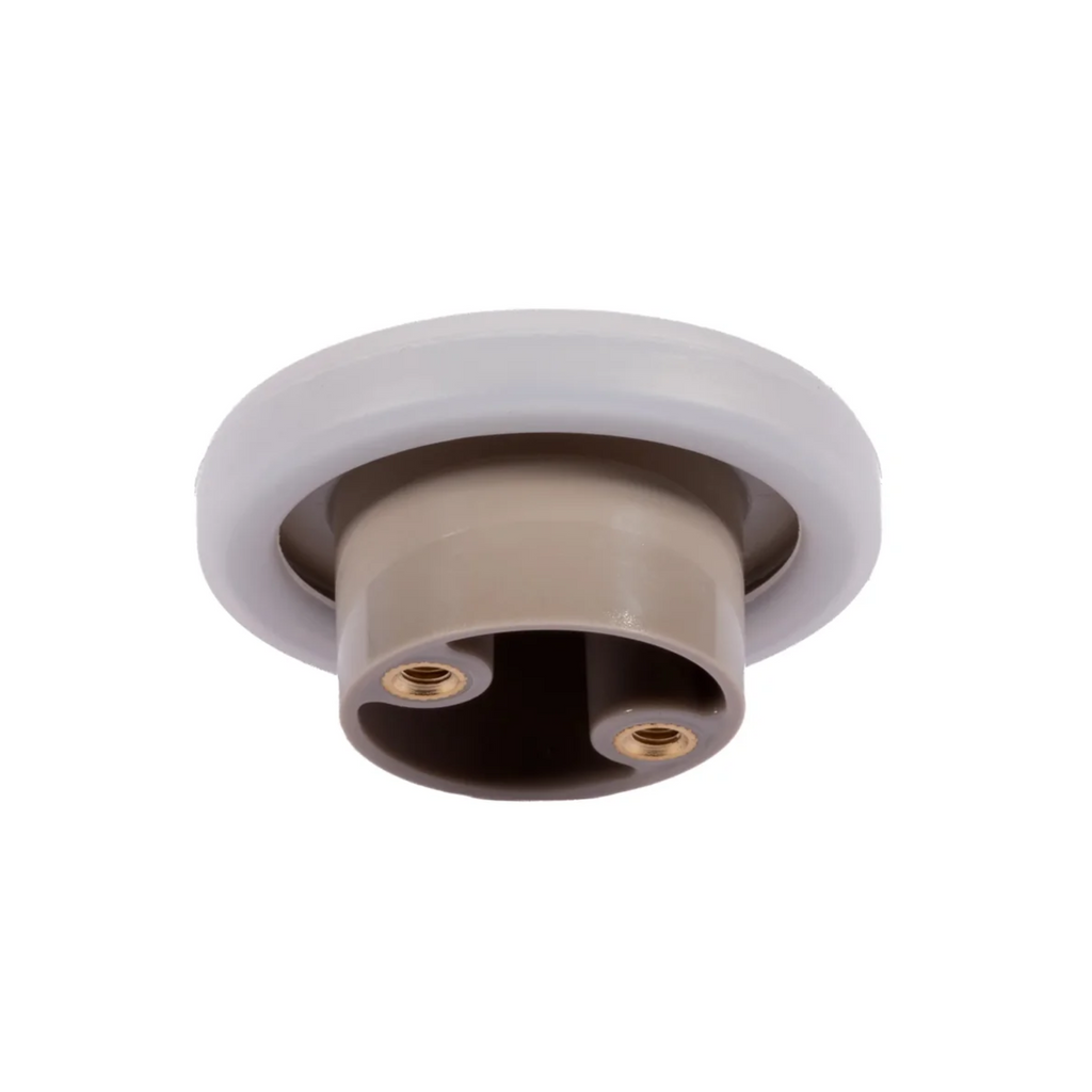 Soft-touch silicone and ABS cabinet knob by Brass Essence, featuring a sleek, modern design with a smooth finish.