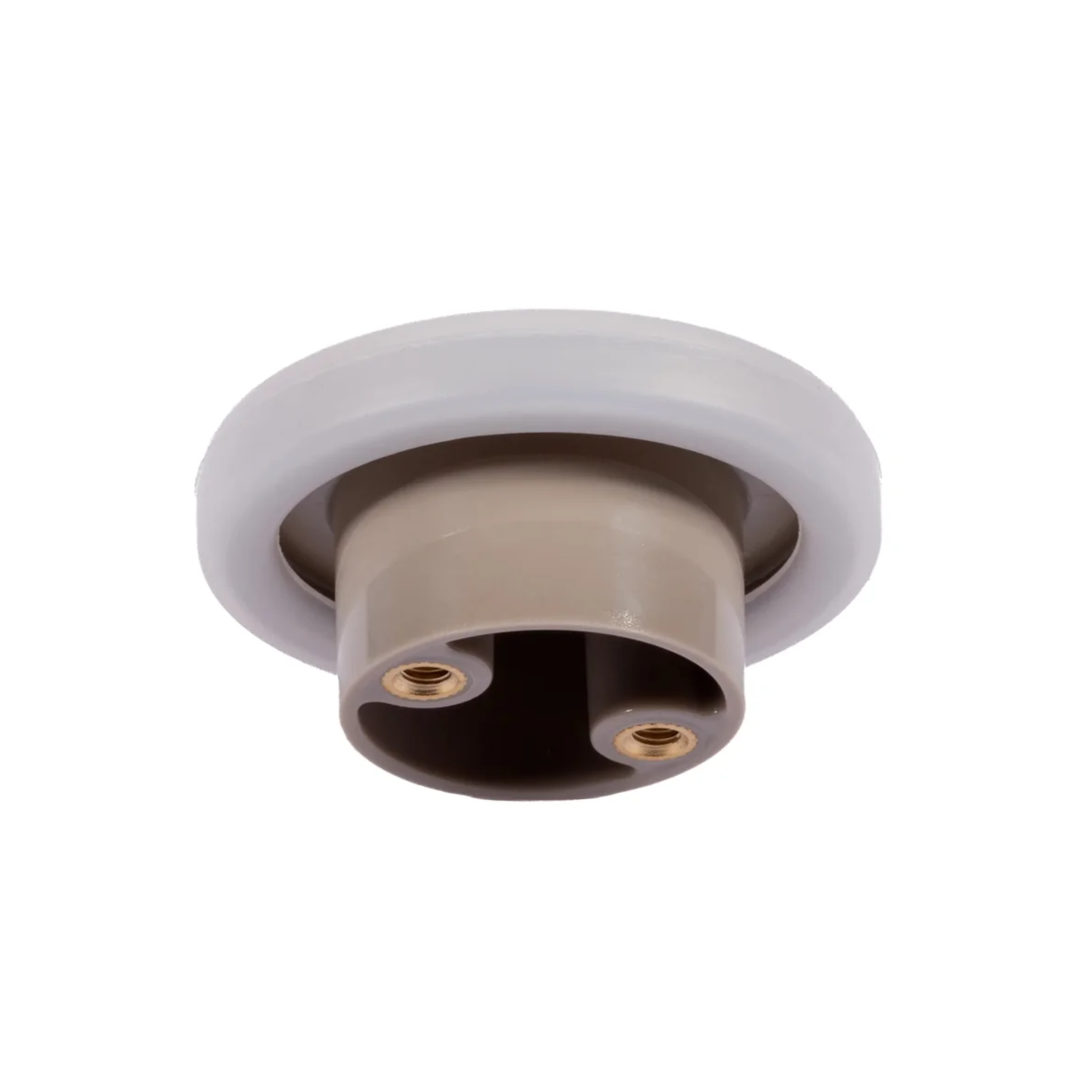 Soft-touch silicone and ABS cabinet knob by Brass Essence, featuring a sleek, modern design with a smooth finish.
