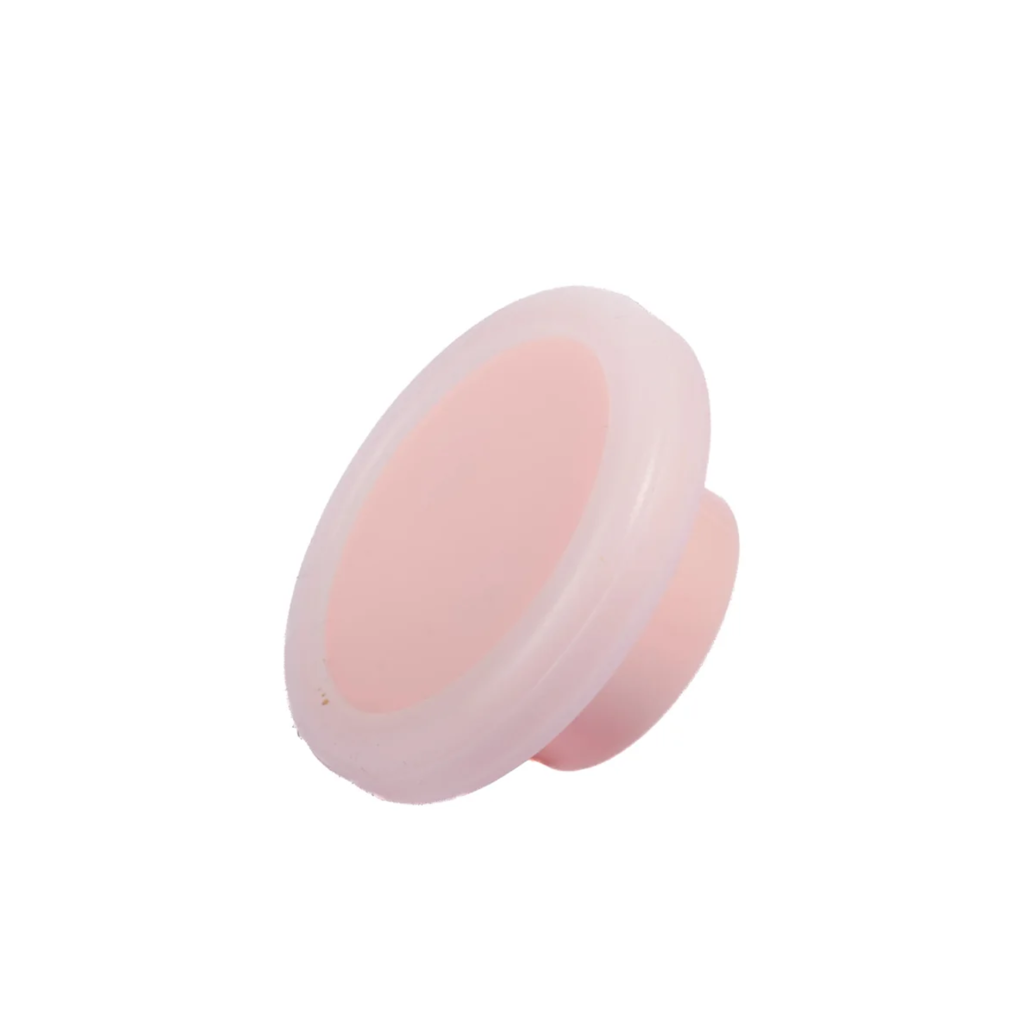 Soft-Touch Silicone and ABS Cabinet Knob by Brass Essence, showing the sleek, rounded design with smooth silicone surface and sturdy construction.