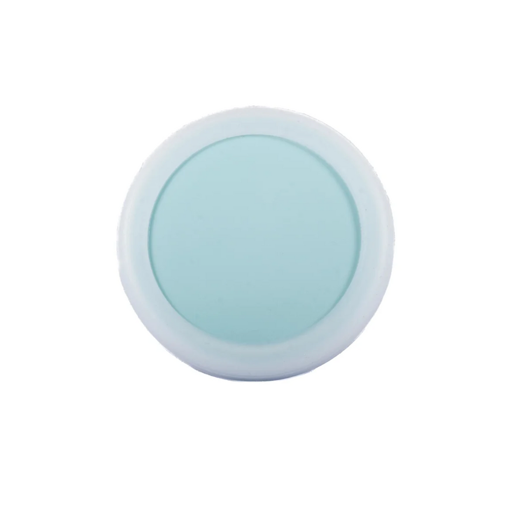 Brass Essence Soft-Touch Silicone and ABS cabinet knob in black with silver accents, modern and ergonomic design.