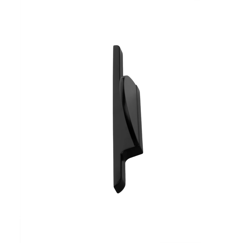 Brass essence Hemi Cycle Zinc Half-Circle Pull handle with a polished finish, showcasing its curved, half-circle design.