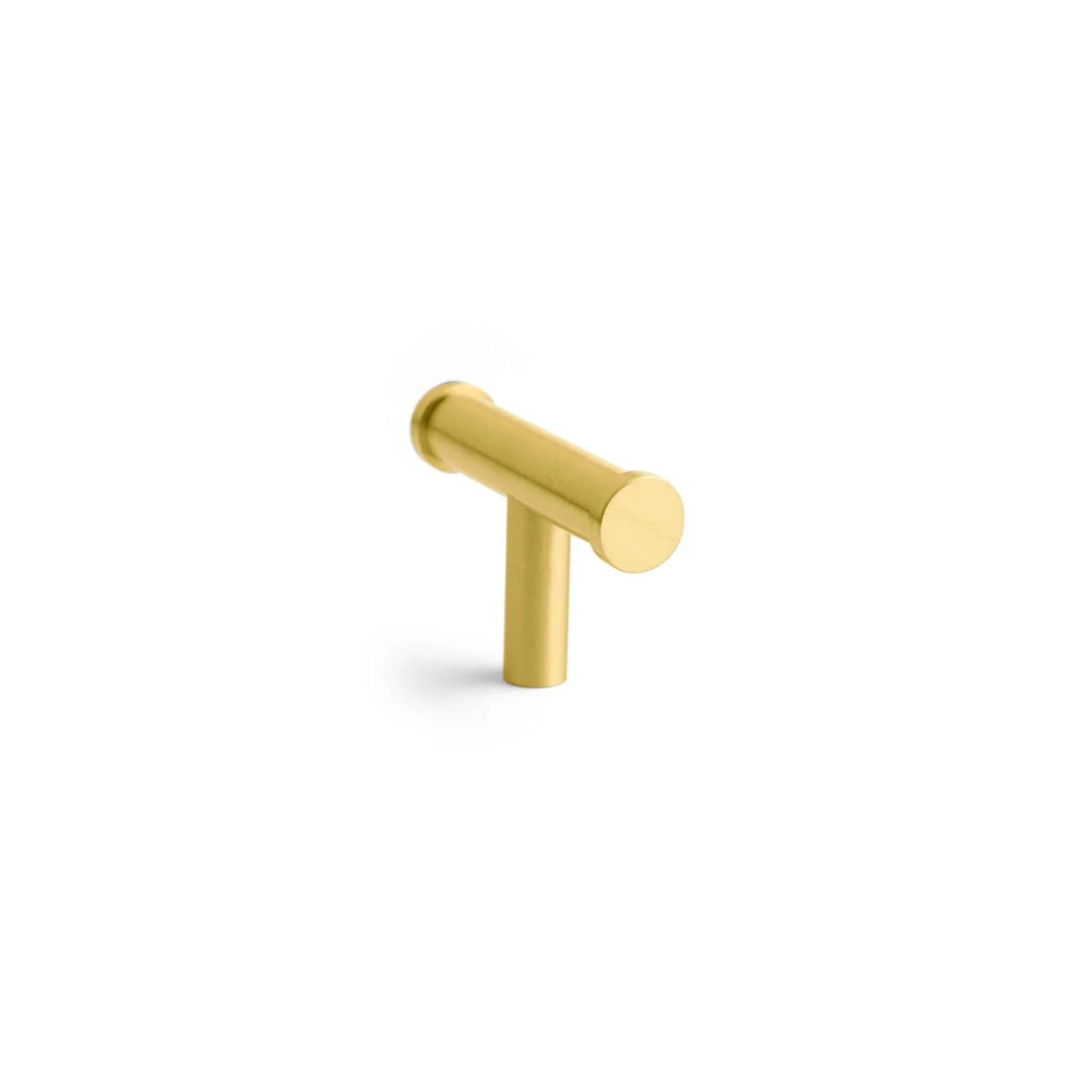Brass essence Euro Bar Solid Brass Cabinet Pull from the B-0058 collection, featuring a sleek, polished brass finish and modern design.