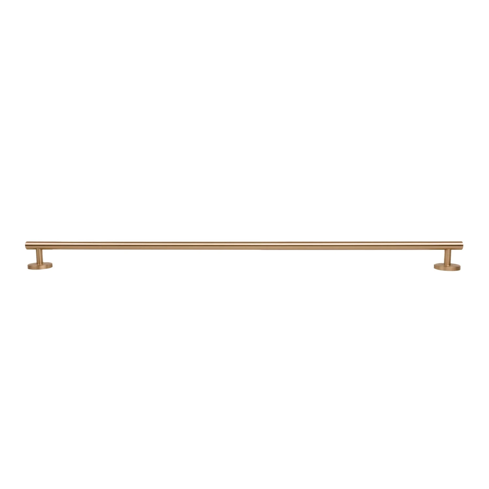 Brass essence minimalist brass concentric ring handles showing smooth, polished brass finish on modern furniture or cabinets.