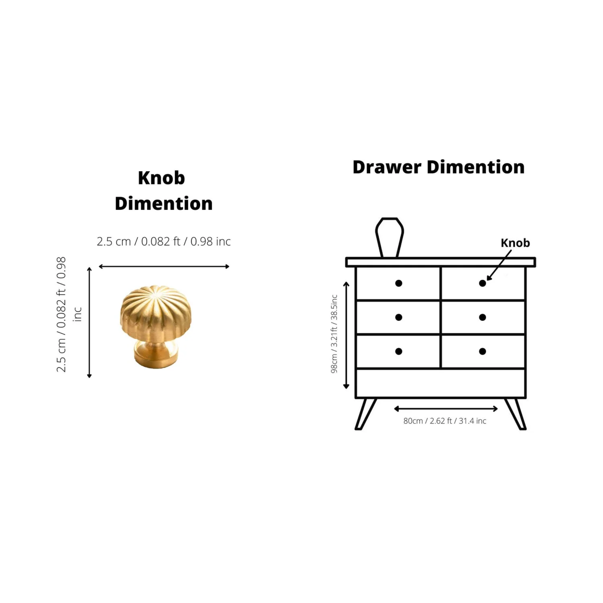 Brass essence fluted pumpkin solid brass cabinet knob in gold finish, featuring a detailed pumpkin shape for furniture decor