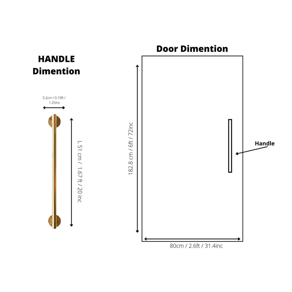 Minimalist brass concentric ring handles by Brass Essence, showcasing sleek, modern design with smooth circular shapes.